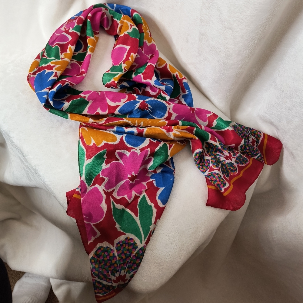 Bright Colored Scarf